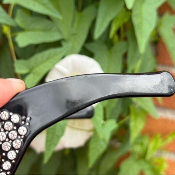 PART 2 Authentic Gucci Havana Hollywood Rhinestone Sunglasses - Picture 8 of 15